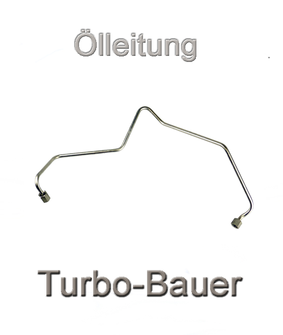 Turbolader-Oelleitung-zulaufleitung-Oel-ablauf-verstopft-Turbocharger-oil-line.