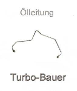 Turbolader Ölleitung zulaufleitung Öl ablauf verstopft Turbocharger oil line